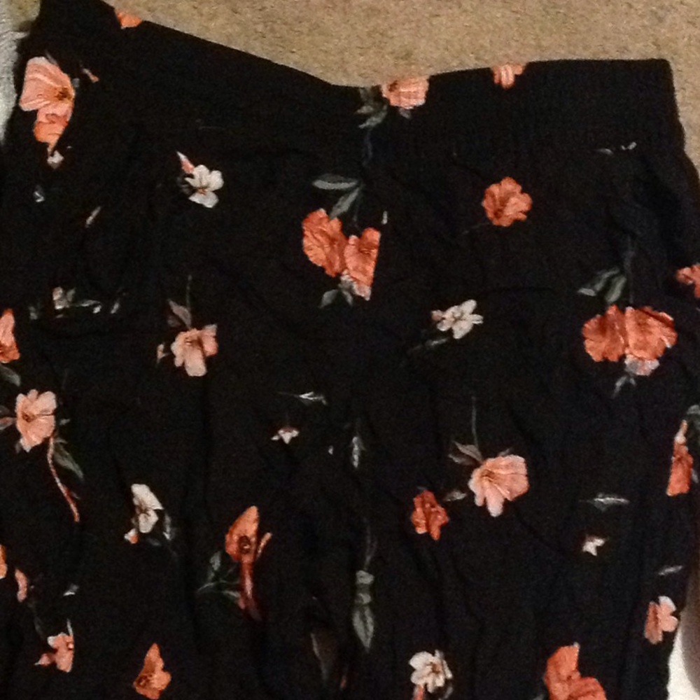 Long Floral Pants